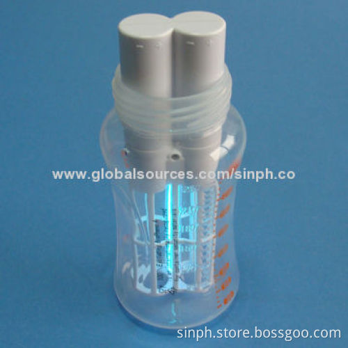 Green Environment-friendly UV-C Baby Bottle Sterilizers with 2W DC UV-C Lamp